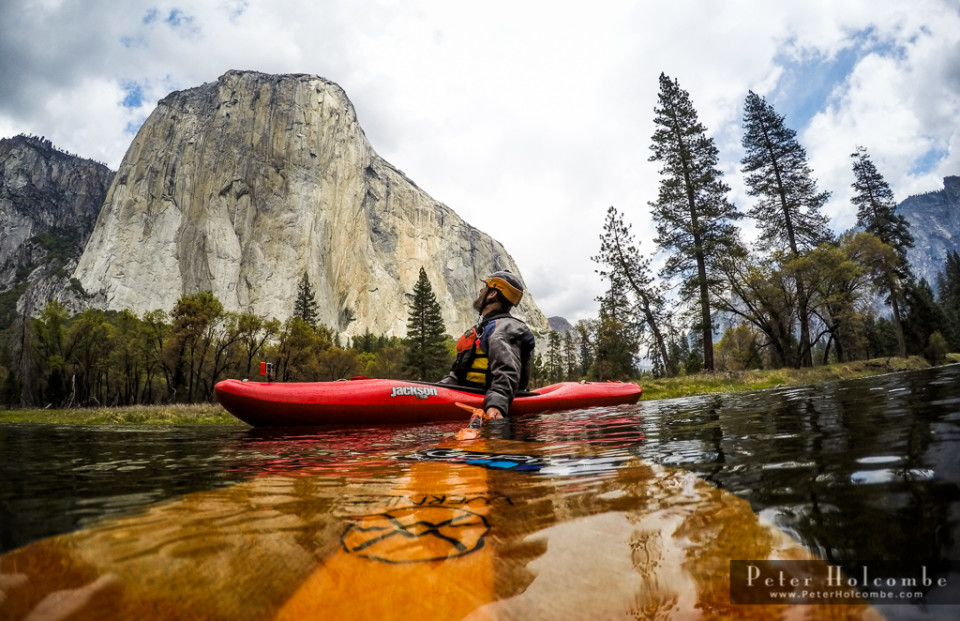 Kayaking Yosemite Valley, National Park, California