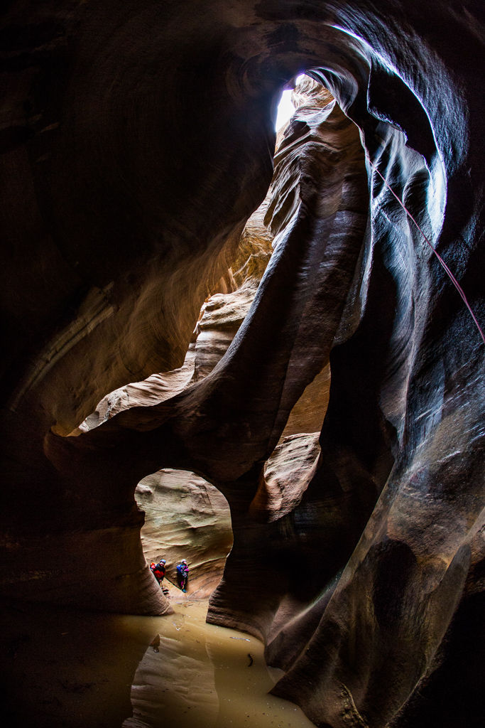 Slot Canyon, Zion NP, Pinecreek Canyon, 