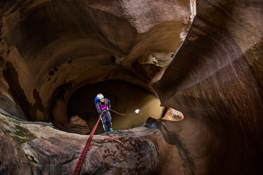 Pinecreek Slot Canyon, Utah, Zion National Park, Utah, 