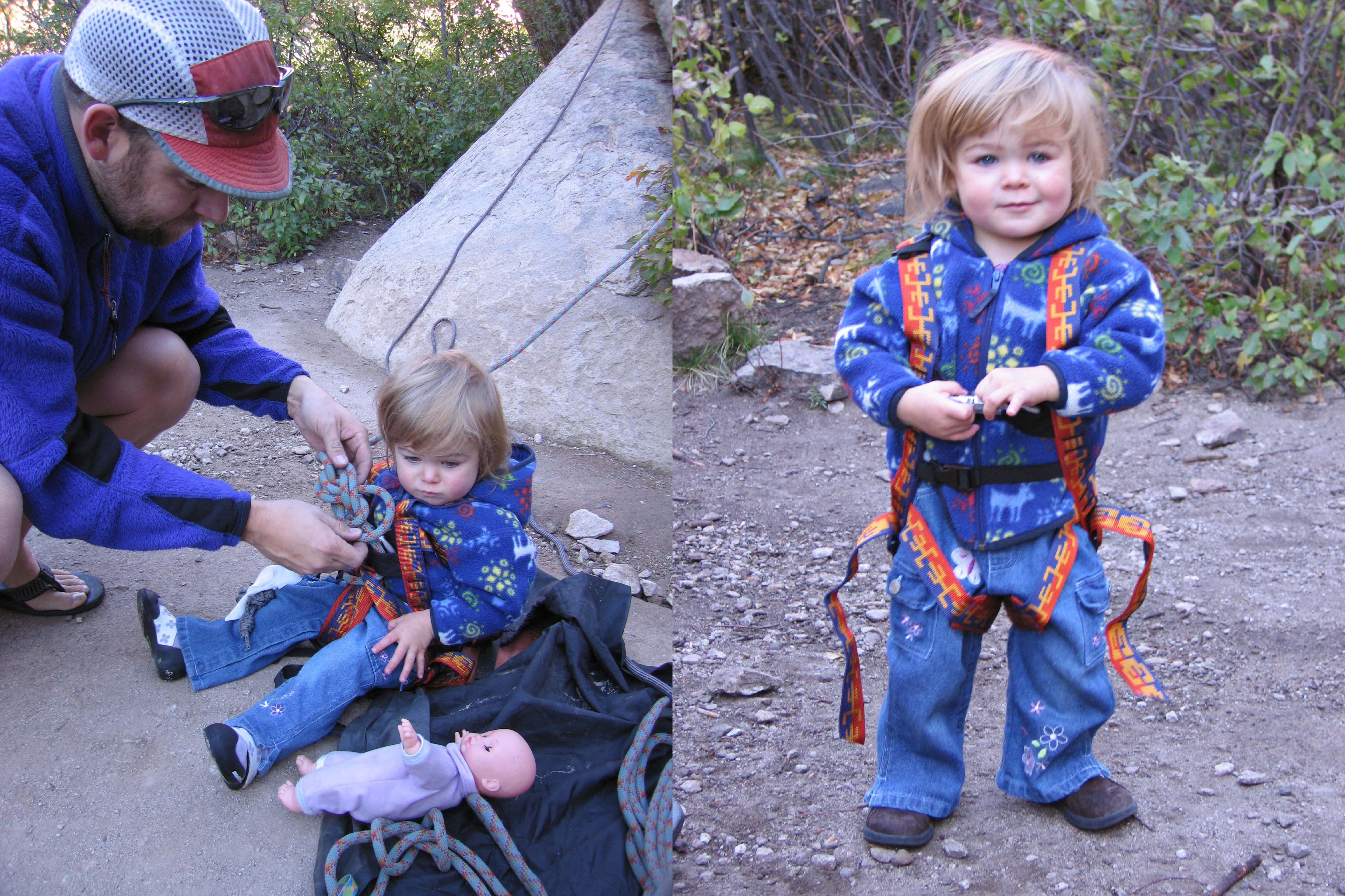 kids , climbing, rock climbing, baby, top rope, young, girl, rope, family adventure, climb